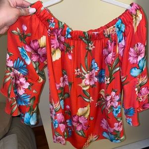 Flowery blouse